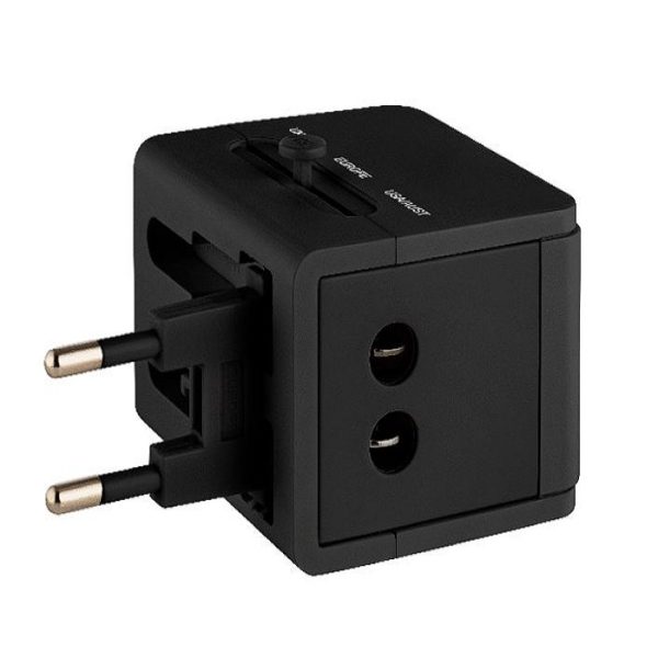 Stecker mit Adaptern für mehrere Länder